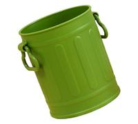 HEEPDD Porte-stylo, 3,74x3.15 Pouces Mini Organisateur de Rangement de Brosses de Maquillage de Seau à Crayon pour les Fournitures de Maison de Bureau (GREEN)