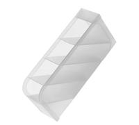 HEEPDD Porte-stylo incliné, Support de Crayon à 4 Grilles Obliques Insertion PAPELERIE BOX RAPPORT Organisateur de Porte-rouge