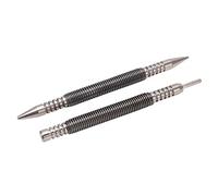 HEEPDD Poseurs de Clous à Double Tête, Outil de Retrait de Goupille de Charnière en Acier au Carbone, Jeu de Clous à Ressort sans Marteau pour le Matériel d'armoire et le Retrait de Charnière de