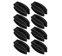 HEEPDD Post du Pack D'isolations Forts de Coin Post-carré 100pcs Pack pour les Accessoires de Clôture électrique (BLACK)
