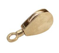 HEEPDD Poulie de Corde de Drapeau en Laiton, Construction Durable, Fonctionnement en Douceur, capacité de Corde de 13 Mm pour les Yachts et les Navires