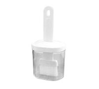 HEEPDD pour la Cuisson à Haute Température Applicateur d'huile d'olive Baking Grilling BBQ Non Bâton Durable White Tool Nan (WHITE)