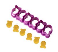 HEEPDD Pour la Cuisson de Minuscules Biscuits en Forme de Poisson Idéaux Pour la Plupart des Scénarios Nan (PURPLE)