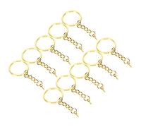 HEEPDD Pour les Porte-clés Pendants Mobile Phones Bags Nan (φ30 mm 【10 pièces】)