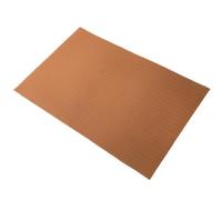 HEEPDD Poussinets de Semelle de Chaussures de Tense de Bœuf Durable pour Réparation de Chaussures, Accessoire Anti-aslip coupé à la Taille, 58cmx38cmx2.2 Mm (BROWN)