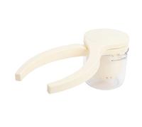 HEEPDD Presse-légumes Manuel, Presse-agrumes Compact à économie de Travail avec Pièces Amovibles pour Citron Orange Citron Vert, Matériau PP Robuste (Beige)