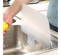 HEEPDD Protection contre les éclaboussures d'évier, Collecteur d'eau de Cuisine en ABS de qualité Supérieure, Tapis de Robinet Antidérapant pour Camping-car et Salle de Bain