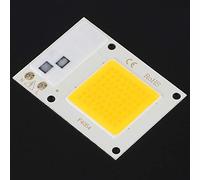 HEEPDD Puce LED Haute Puissance 20 W 220 V, Source de Lumière COB Blanc Chaud, avec Capteur pour Protection contre la Surchauffe