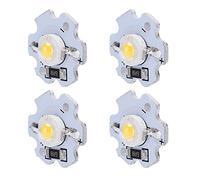 HEEPDD Puces LED 1W 5V, 25 Pièces, Base en Aluminium, Haute Puissance 200LM, Idéales pour les Luminaires de Bricolage et les Projets d'accessoires d'éclairage (Lumière neutre)