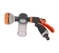 HEEPDD Pulvérisateur de Mousse d'arrosage de Jardin, Matériau ABS, Longue Distance de Pulvérisation, 8 Modes et Facile à Utiliser, Bon pour Le Jardinage et Le Lavage de Voiture (Déclencheur arrière)