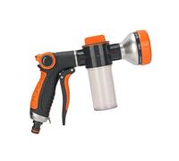 HEEPDD Pulvérisateur de Mousse d'arrosage de Jardin, Matériau ABS, Longue Distance de Pulvérisation, 8 Modes et Facile à Utiliser, Bon pour Le Jardinage et Le Lavage de Voiture (Déclencheur Avant)