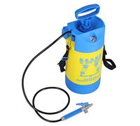 HEEPDD Pulvérisateur Portatif de Pelouse de Jardin Pulvérisateur à Pression de 5 L avec Soupape de Surpression Pelouse de Jardin Portable à 2 Ports pour l'arrosage, 7,5 X 7, X 18, Pouces pour