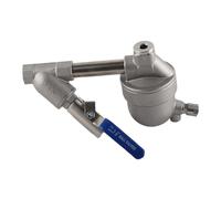 HEEPDD Purgeur Automatique de Compresseur d'air, Valve Résistante, 1,6 MPa, Idéal pour les Systèmes Pneumatiques Purgeur Automatique de Compresseur d'air, Corrosion et Transmission Mécanique (YA