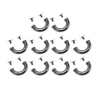 HEEPDD Purs à Main Faire Un Ensemble de Boucle Arc, U Ring Connector Backle Set Élégant de Conception Alliage et Fer pour Le Bricolage avec Un Polissage Fin pour l'installation Sécurisée