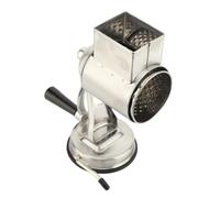 HEEPDD Râpe à Fromage Râpe à Légumes à Manivelle en Acier Inoxydable, 5 Lames, Facile à Utiliser pour la Cuisine à la Maison ou la Préparation des Repas