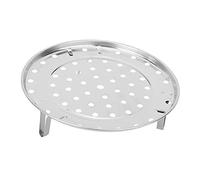 HEEPDD Récipient de Cuisson Plateau Porte-Vapeur en Acier Inoxydable avec Support Amovible en Forme de V, Cuiseur Vapeur Durable, 20 Cm à 26 Cm, Outils de Cuisine Silver Nan (Petit diamètre 20cm)