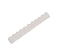 HEEPDD Règle de Bord Irrégulière, Outil de Déchirement du Papier pour l'artisanat, Coupe Précise pour le Scrapbooking et la Fabrication de Cartes avec Bords Dentelés Règle de Bord Irrégulière, Nan en