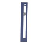 HEEPDD Règle de Boussole Outil de Dessin Ensemble de Géométrie en Plastique Dessin 17 X 3 X 0,6 Cm Boussole et Règle Deux en un pour les étudiants en pprentissage des Mathématiques et Bleu
