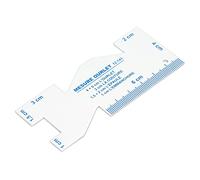 HEEPDD Règle de Couture en Aluminium, Jauge de Mesure Légère pour un Calibrage Précis, Parfaite pour les Projets de Quilting, de Broderie et de Couture. Autres Fournitures de et de Broderie