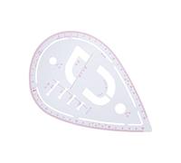 HEEPDD Règle de Manchon Multifonctionnelle, Matière Plastique, Outil de Mesure Précis, Idéal pour la Conception et le Classement des Vêtements