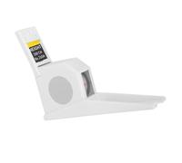 HEEPDD Règle de Ruban à Mesure Rétractable Compteur de Stature de Hauteur Précise pour Usage Domestique, Outil de Mesure de Métal 2M pour un Usage Domes (WHITE)