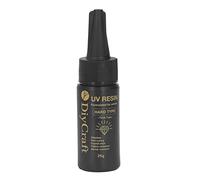 HEEPDD Résine UV Résine de Coulée Transparente Formule épaisse 25 G Colle UV Transparente sans Odeur à Durcissement Rapide pour Projets Artistiques Revêtement de Bijoux Remplissage de Moule Sous