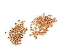 HEEPDD Rivets à Pointes Artisanales en Métal et Cuir, pour Sacs, Chaussures, Chapeaux, Manteaux, Nan (GOLD)