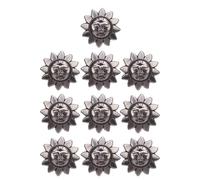 HEEPDD Rivets à Visser, Fournitures d'artisanat en Alliage de Zinc avec Fixation Sécurisée pour Sacs et Ceintures en Cuir, Rivets Solaires de 20 Mm avec Vis de 4,5 Mm pour une Installation Facile