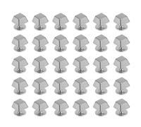 HEEPDD RIVETS DE TRAPEZOIX TRAPEZOIX RIVETS 30 SETS, ALLIAGE DE ZINC POUR LES SACS Vêtements Chaussures Decorative Facile Installation Easy With Vis for DIY Crafts Fashion Design Nan (#2)