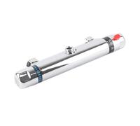 HEEPDD Robinet de Douche Thermostatique, Mélangeur d'équilibrage Automatique en Laiton pour Température Constante, Système de Douche à Usage Familial avec Pression d'eau Réglable (Buse vers le haut)