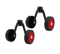 HEEPDD Roue Auxiliaire de Débroussailleuse, Roues de Support Amovibles Réglables pour -Herbe à Tube d'arbre de 0,98 à 1,1 Pouces