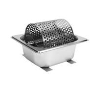 HEEPDD Roue de Beurre à Pain en Acier Inoxydable, Nettoyage Facile et épandier de Beurre de Grande capacité pour la Cuisine à Domicile et Usage Extérieur