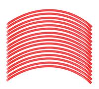 HEEPDD Roue de Roue Balance de Ruban Réfléchissant Durable (Écarlate)