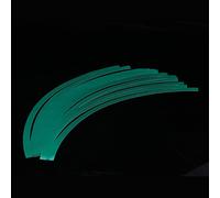 HEEPDD Roue de Roue Balance de Ruban Réfléchissant Réfléchissant Durable (Vert foncé)