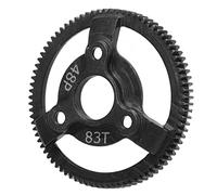 HEEPDD Roue frontale 48P en acier trempé, roulement stable, portable, résistant à l'usure, durable en acier RC pour voiture RC 1/10 (83T)