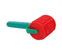 HEEPDD Rouleau à Pâtisserie en Relief, Rouleau de Tampon à Biscuits à 12 Motifs de Noël avec Têtes Remplaçables pour la Cuisson en Cuisine à Domicile, Outil de Pâtisserie DIY