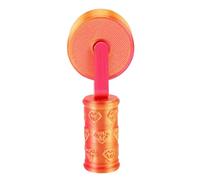 HEEPDD Rouleau de Peinture en, Rouleau de Broderie en, D'art Compact Détachable pour les Projets de avec Poignée Rayée dégradé D'or Rouge