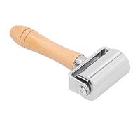 HEEPDD Rouleau en Cuir, Raineur de Bord en Acier Inoxydable de qualité Supérieure et Plus Lisse pour le Quilting, la Couture, l'artisanat du Papier Peint, Outils en Cuir (acier inoxydable 2)