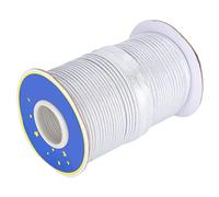 HEEPDD Ruban de Biais d'artisanat, Ruban élastique tressé Tresse de Biais de de de de de d'artisanat pour Couture de Couture (SILVER)