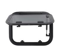 HEEPDD RV Push Out Fenêtre avec écran en Aluminium en Alliage teinté en Alliage 17.32x13.39 Pouces pour les Campeurs Remorques Amélioration du Confort et de l'intimité