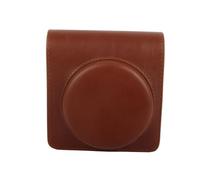 HEEPDD Sac à Bandoulière SQ6 Camera Bag avec Sangle en Cuir PU pour la Protection de la Caméra Numérique Contre Les Empreintes Digitales et la Poussière (Brown)