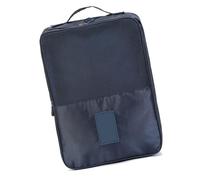 HEEPDD Sac à Chaussures de Voyage étanche, Double Fermeture éclair, Rangement en Tissu Oxford pour 3 Paires de Chaussures, Idéal pour Les Voyages et Le Sport (Bleu foncé)