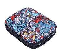 HEEPDD Sac à Crochet, Organisateur de Fil Portable en Tissu Oxford 600D pour les Projets de Voyage et de Tricot, Outils et Accessoires de Tricot