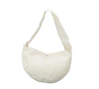 HEEPDD Sac à Dos de Transport pour Animaux de Compagnie, Sac à Bandoulière en Coton Doux avec Sangle Réglable pour Petits Animaux comme Chihuahua et Caniche, Idéal pour Les Voyages en Plein Air (S)