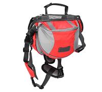 HEEPDD Sac à Dos pour Chien Sac de Selle Réglable pour Chiens de Chasse avec Deux Poches Latérales Spacieuses Conception en Nylon Léger et Respirant Idéal pour Les Aventures de Camping de Randonnée