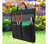 HEEPDD Sac à Genoux pour Sièges de Travail avec Plusieurs Poches pour Le Jardinage Intérieur et Extérieur, Organisateur de Rangement, Pochette à Genoux en Tissu Oxford 600D pour Banc de Jardinage