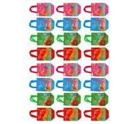 HEEPDD Sacs Cadeaux Mignons sur le Thème des Dinosaures avec Poignées, 24 Pièces Sacs Cadeaux Pliables Non Tissés pour Fête d'anniversaire, Fête Prénatale, Décorations sur le Thème Jurassique