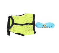 HEEPDD Sangle de Poitrine du Hamster, Petit Animal en Mailles de Traction (Vert Citron)