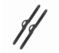 HEEPDD Sangle Réglable Flippers en Caoutchouc pour la Plongée et la Natation - Ajustement Universel Léger Accessoires de Plongée - 1 par, Noir (S)