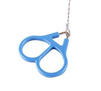HEEPDD Scie à Fil Manuelle, Outil de Coupe de Fil d'acier Léger pour Bois, Plastique, Os Métallique, Poids de 0,6 Oz, Longueur de 27 Pouces, équipement de Survie pour les Amateurs de Pêche en Camping